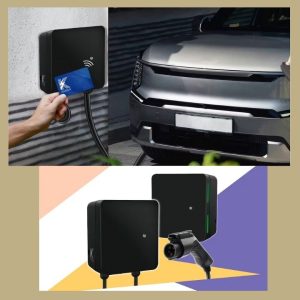 evel 2 EV Charger Home Upgrade in a modern garage